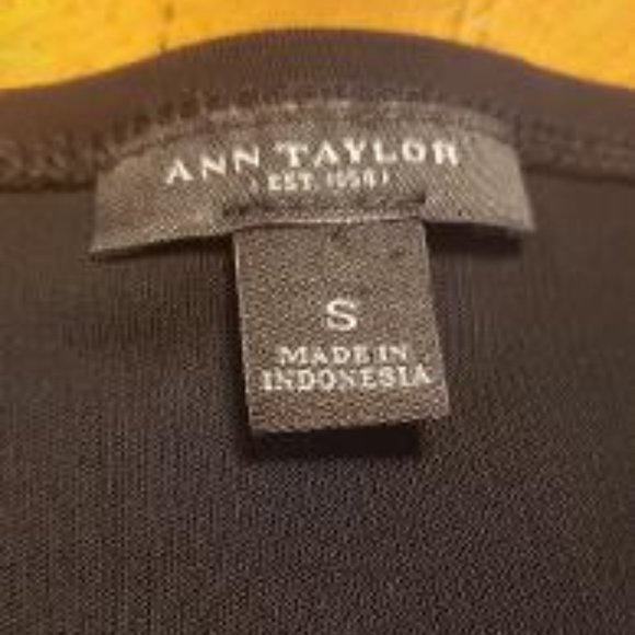 Ann Taylor Black Dress - Cowl Neck - Picture 7 of 11